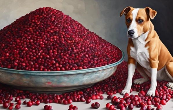 dogs and cranberries