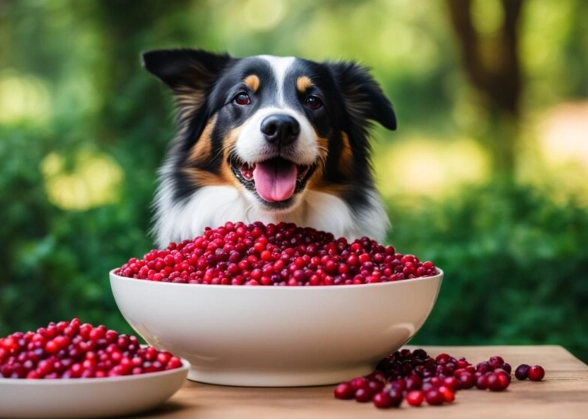 can dogs have cranberries