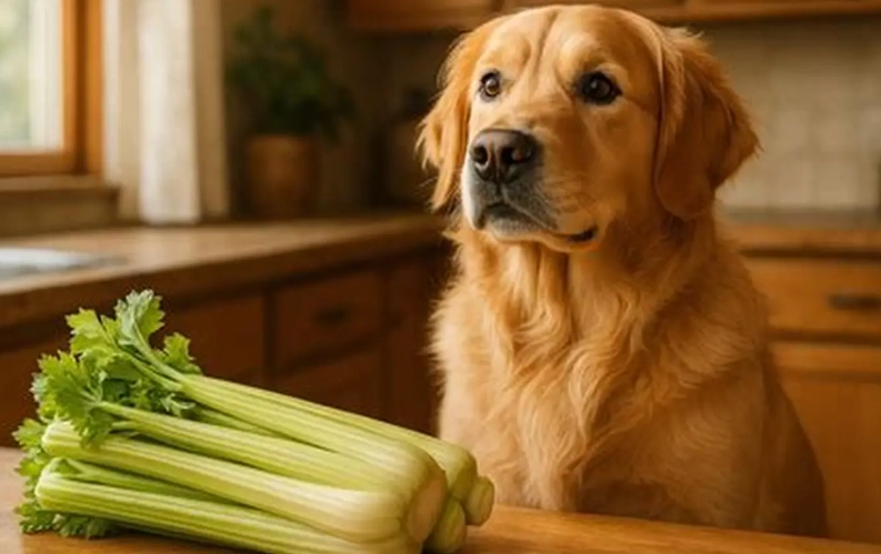 how to feed celery to dogs
