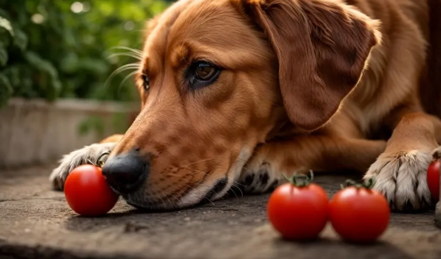 are tomatoes bad for dogs