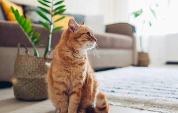 remove cat urine smell