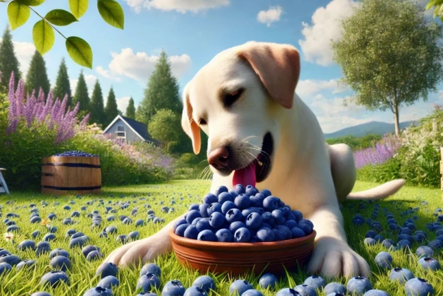benefits of blueberries for dogs