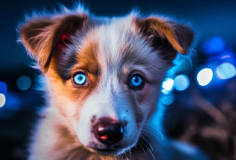 dog night vision dog night vision